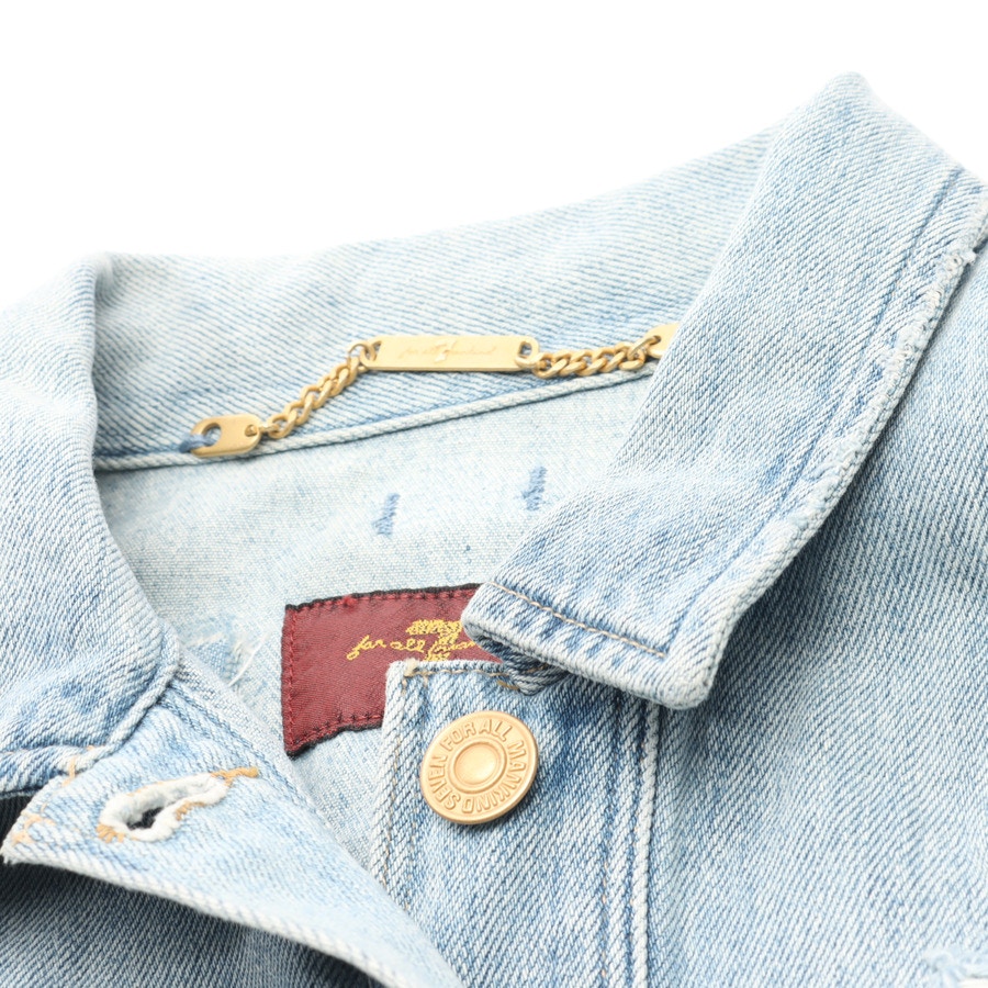 Image 3 of Jeans Jacket S Lightblue in color Blue | Vite EnVogue