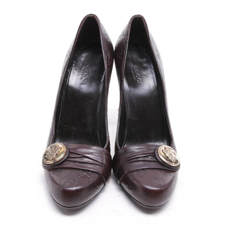 Image 2 of High Heels EUR38 Dark brown in color Brown | Vite EnVogue