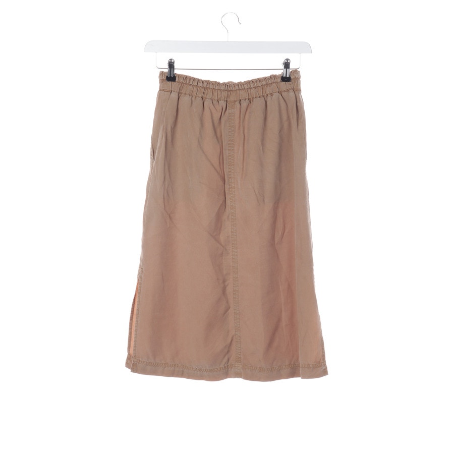 Image 2 of Skirt 32 Tan in color Brown | Vite EnVogue