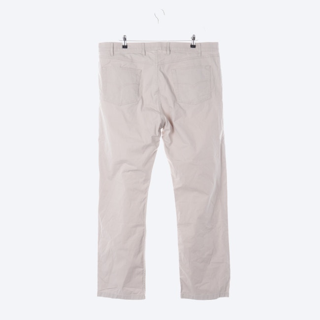Image 2 of Trousers 56 Beige in color White | Vite EnVogue