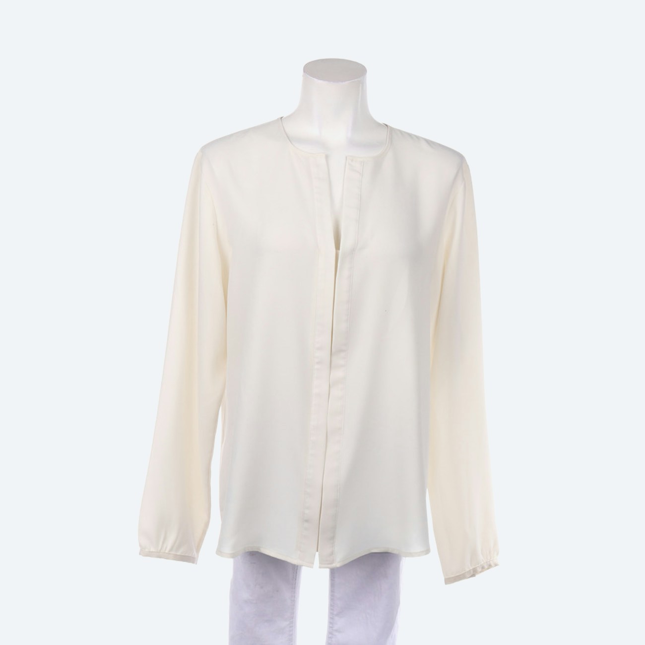 Image 1 of Shirt Blouse XL Ivory in color White | Vite EnVogue