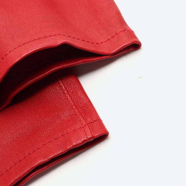 Image 3 of Leather Pants W29 Red in color Red | Vite EnVogue