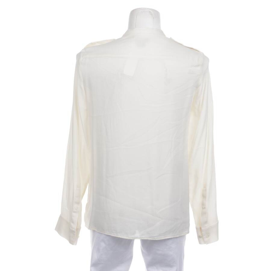 Image 2 of Silk Shirt M Cream in color White | Vite EnVogue