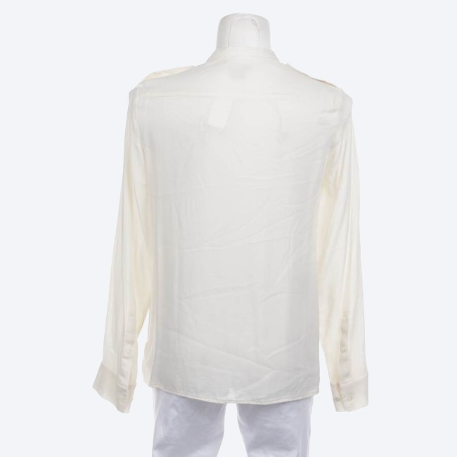 Image 2 of Silk Shirt M Cream in color White | Vite EnVogue