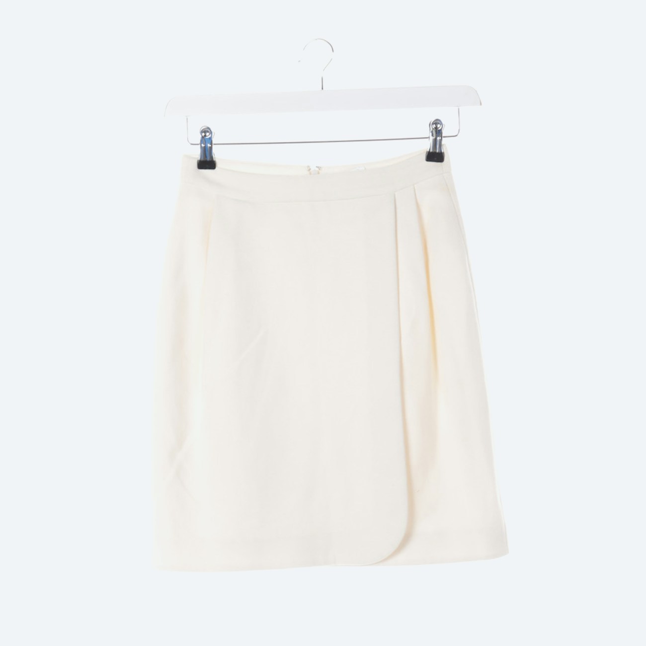 Image 1 of Skirt 34 Cream in color White | Vite EnVogue