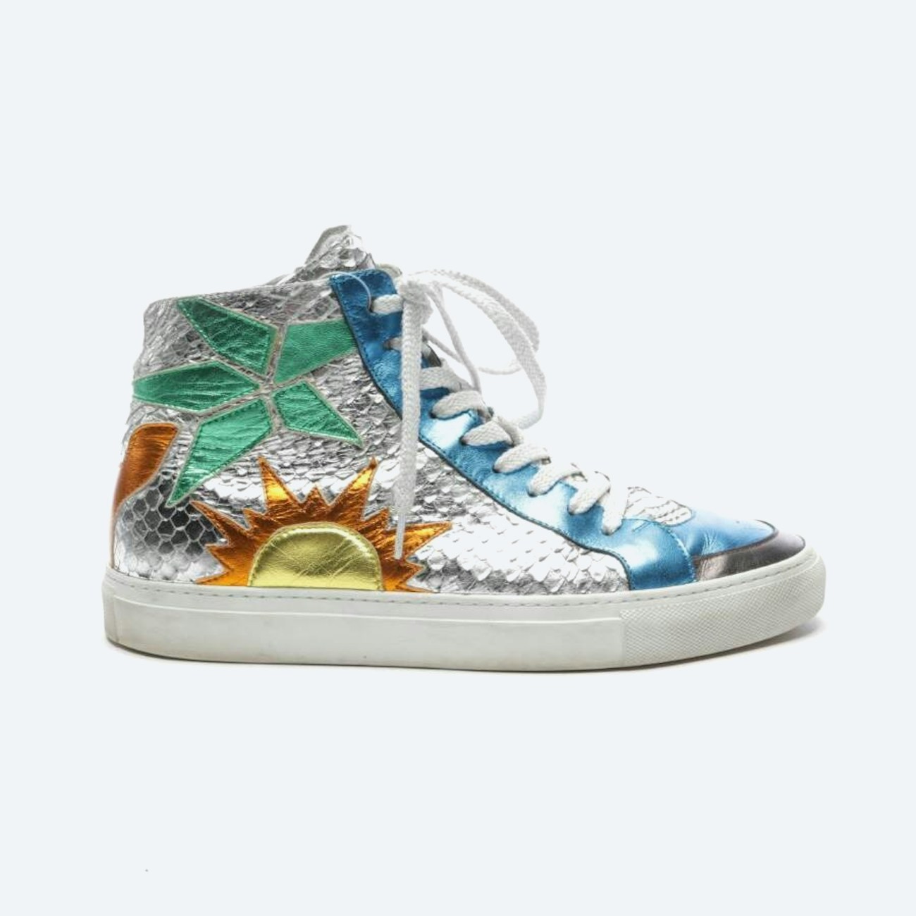 Image 1 of High-Top Sneakers EUR 43 Multicolored in color Multicolored | Vite EnVogue