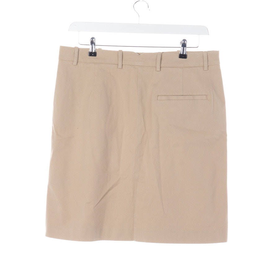 Image 2 of Mini Skirt 42 Beige in color White | Vite EnVogue