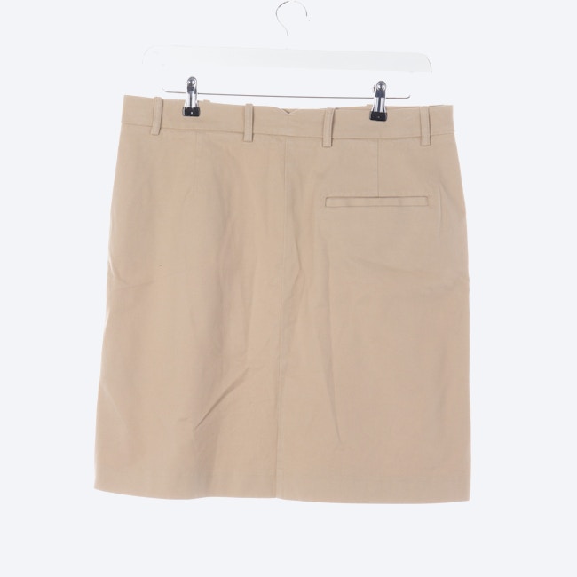 Image 2 of Mini Skirt 42 Beige in color White | Vite EnVogue