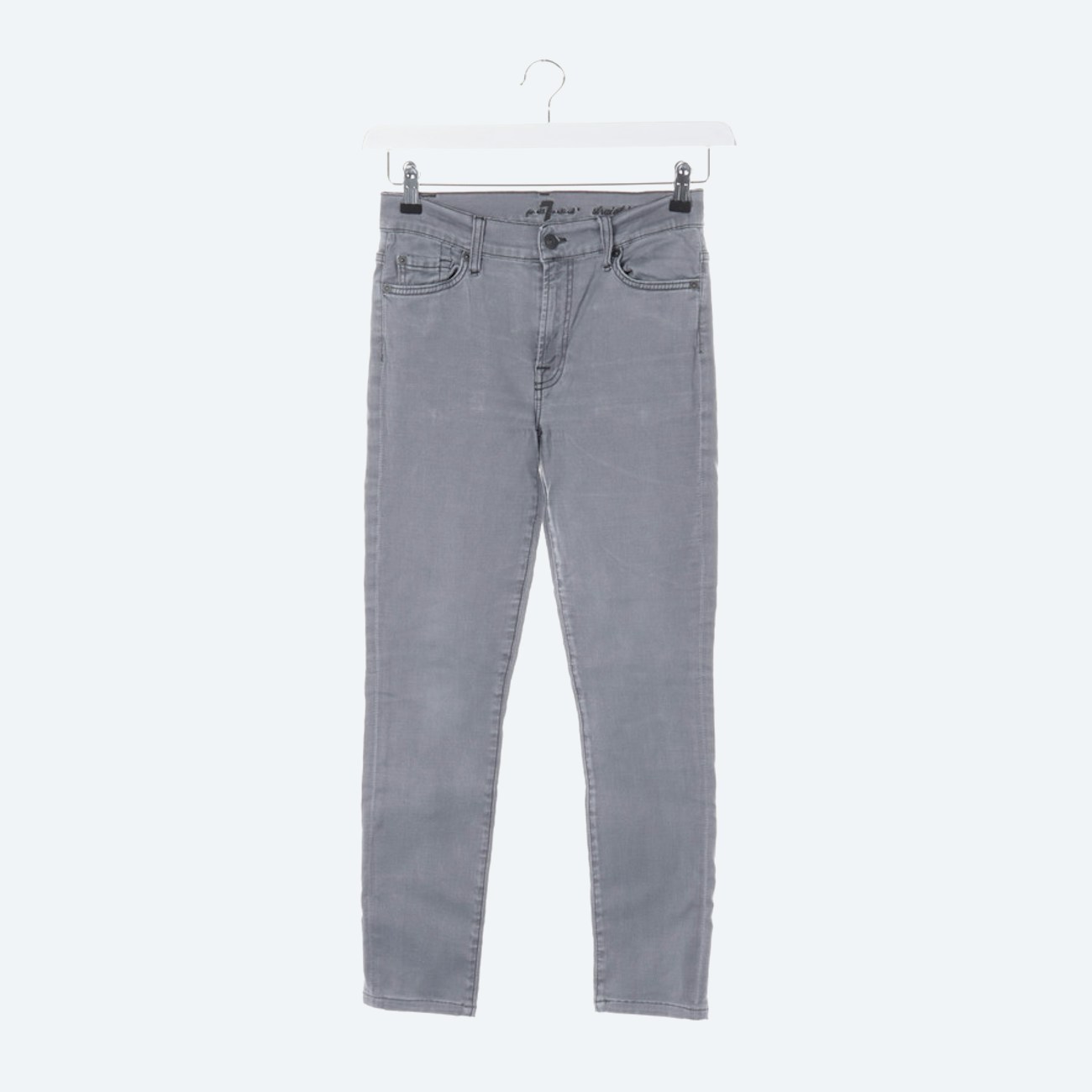 Image 1 of Jeans Skinny W27 Gray in color Gray | Vite EnVogue