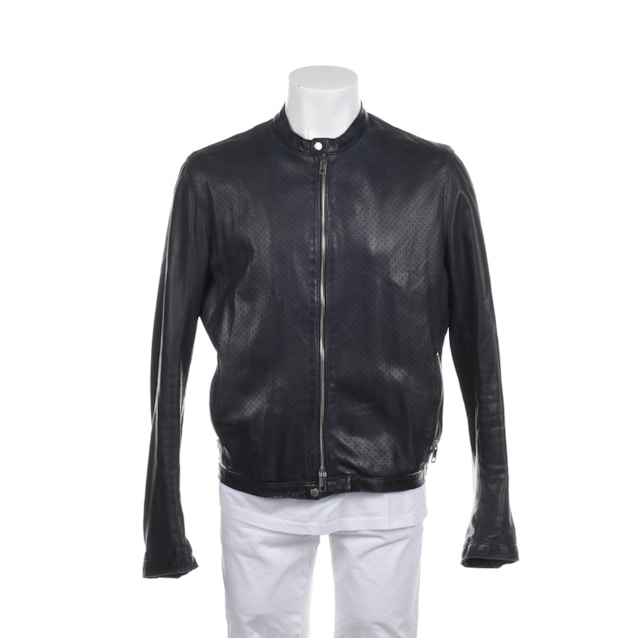 Image 1 of Leather Jacket 50 Blue | Vite EnVogue