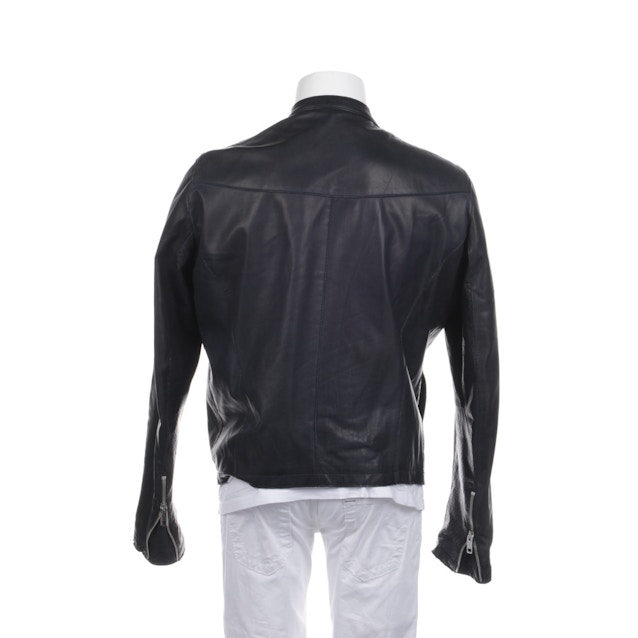 Leather Jacket 50 Darkblue | Vite EnVogue