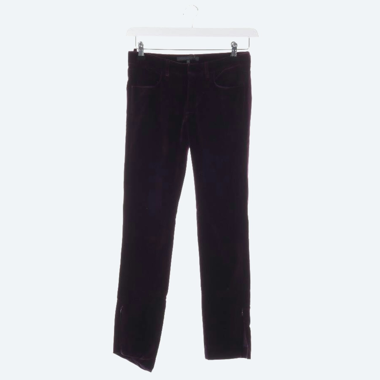 Image 1 of Velvet Pants W25 Darkviolet in color Purple | Vite EnVogue