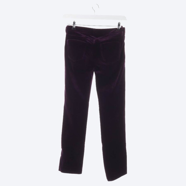 Image 2 of Velvet Pants W25 Darkviolet in color Purple | Vite EnVogue