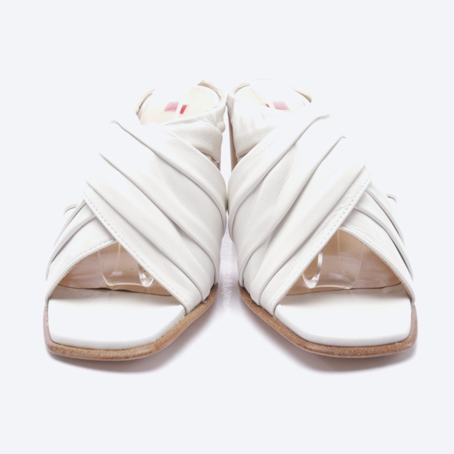 Image 2 of Heeled Sandals EUR 35.5 White in color White | Vite EnVogue