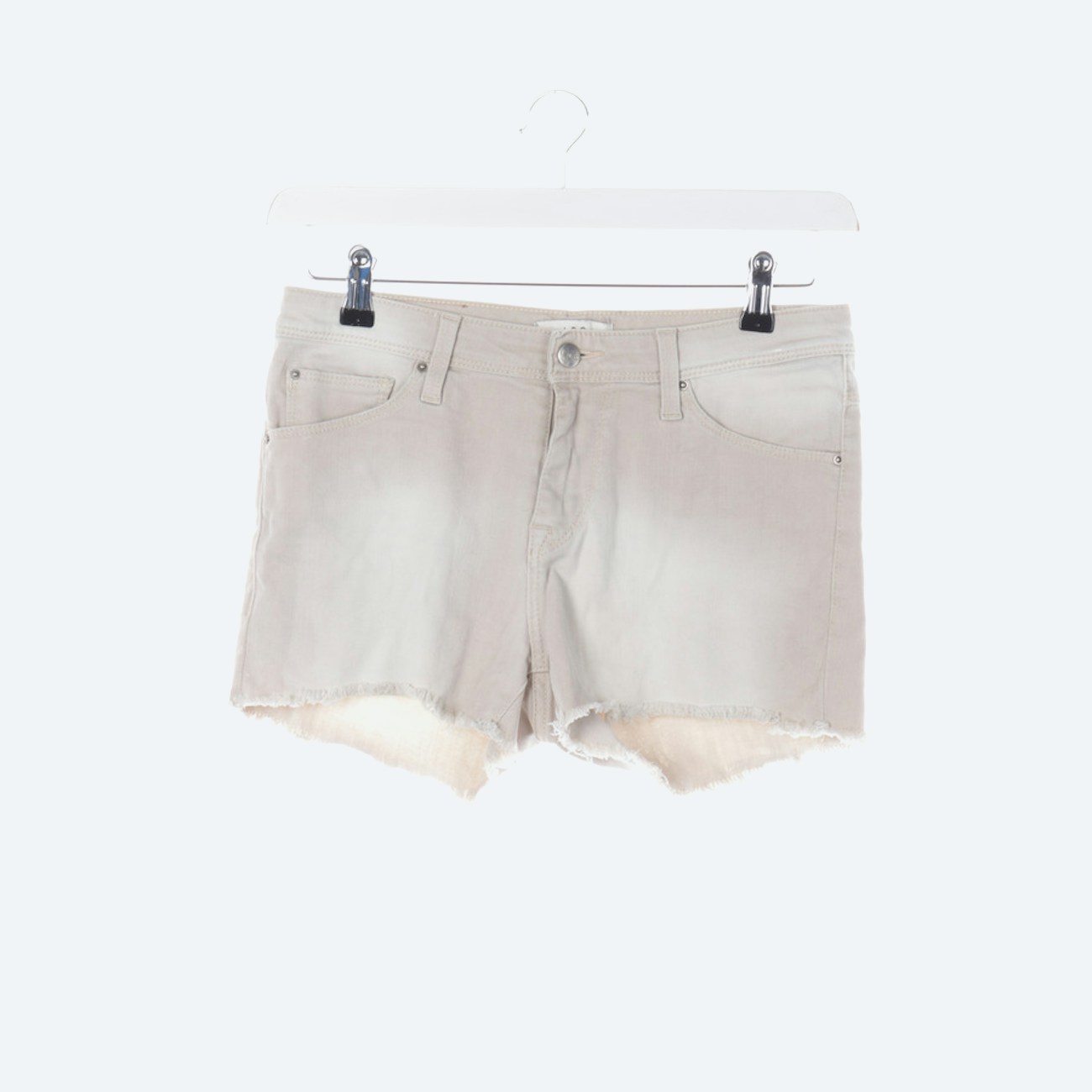 Image 1 of Shorts W27 Beige in color White | Vite EnVogue