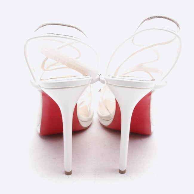 Image 3 of Heeled Sandals EUR 42 White in color White | Vite EnVogue