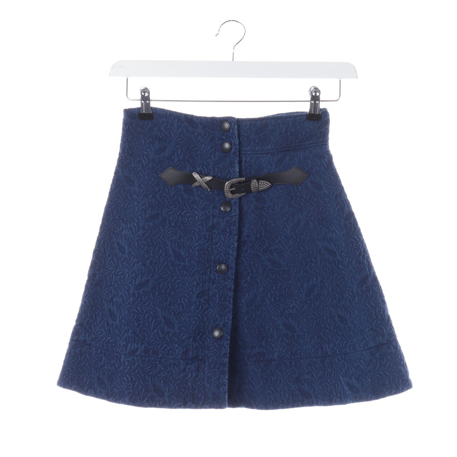 Image 1 of Mini Skirt 32 Navy in color Blue | Vite EnVogue