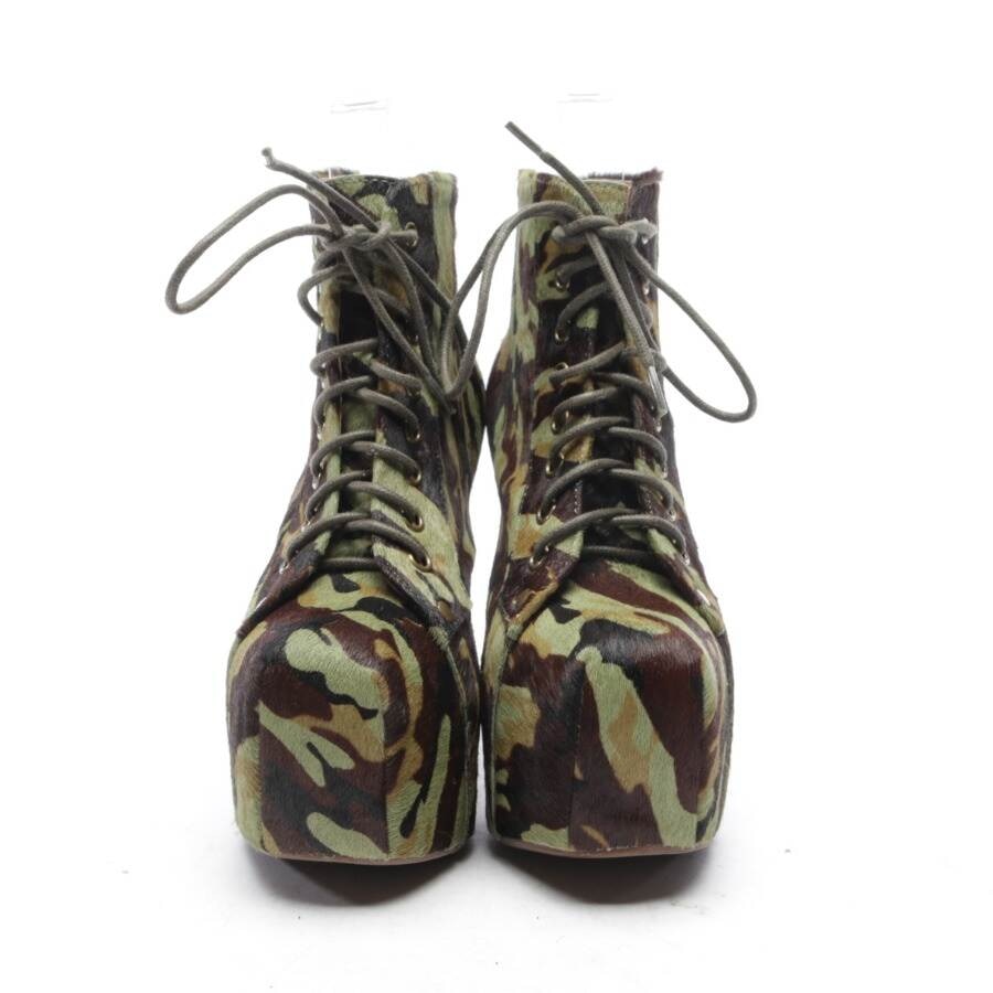 Image 2 of Ankle Boots EUR 36 Camouflage in color Green | Vite EnVogue