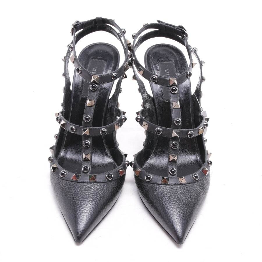 Image 2 of Rockstud High Heels EUR 40 Black in color Black | Vite EnVogue
