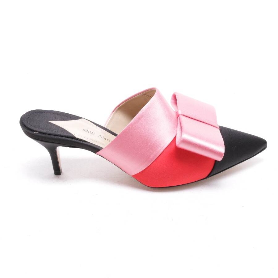 Image 1 of Heeled Mules EUR38 Multicolored in color Multicolored | Vite EnVogue