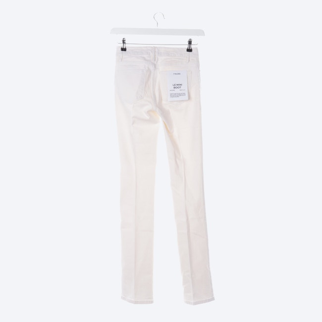Image 2 of Jeans Bootcut W25 White in color White | Vite EnVogue