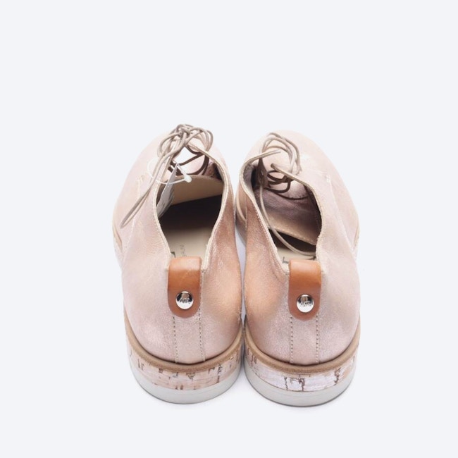 Image 3 of Lace-Up Shoes EUR 38.5 Gold in color Metallic | Vite EnVogue