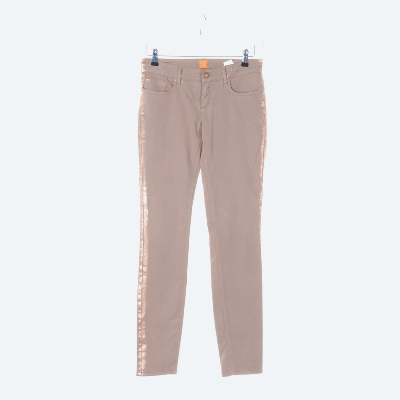 Image 1 of Trousers W27 Tan in color Brown | Vite EnVogue