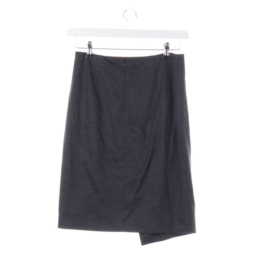 Image 2 of Wool Skirt 36 Darkgray in color Gray | Vite EnVogue