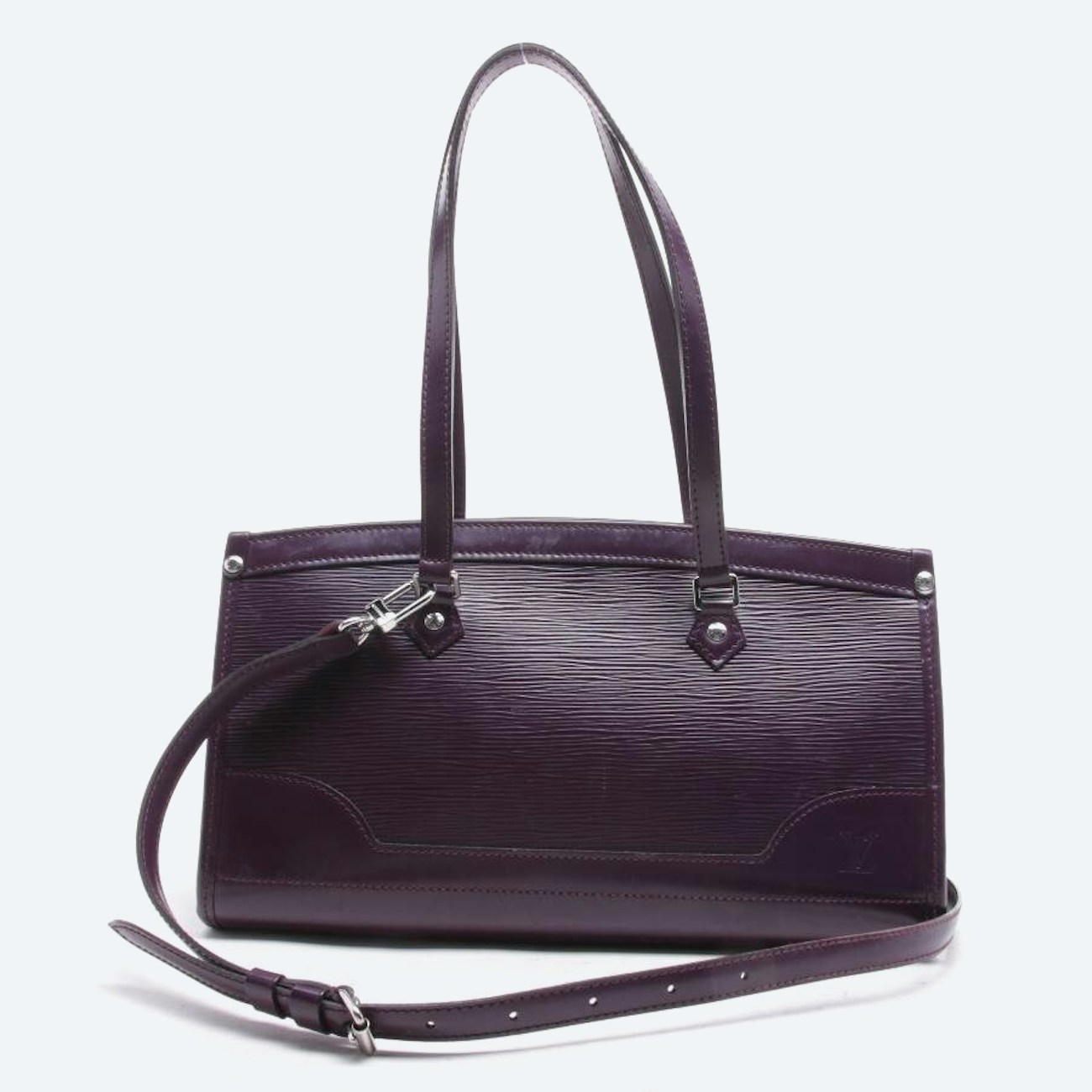 Image 1 of MADELEINE Handbag Purple in color Purple | Vite EnVogue