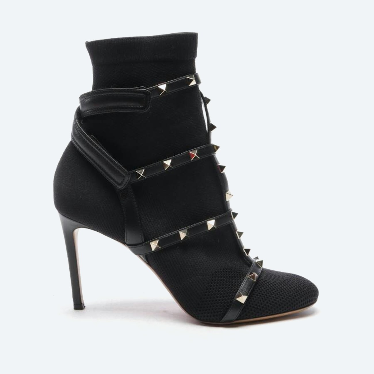 Image 1 of Rockstud Ankle Boots EUR 39.5 Black in color Black | Vite EnVogue