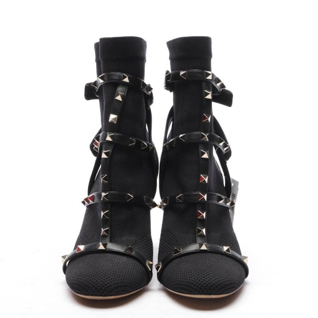 Rockstud Ankle Boots EUR 39.5 Black | Vite EnVogue