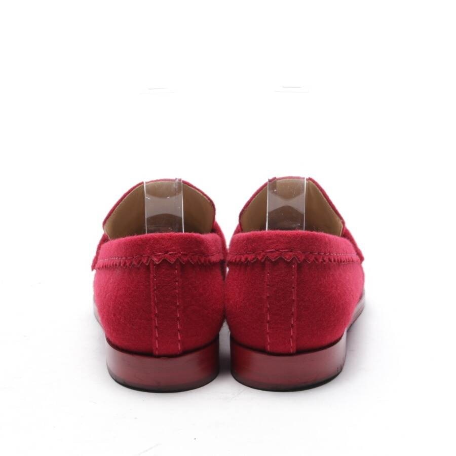 Image 3 of Loafers EUR38 Red in color Red | Vite EnVogue