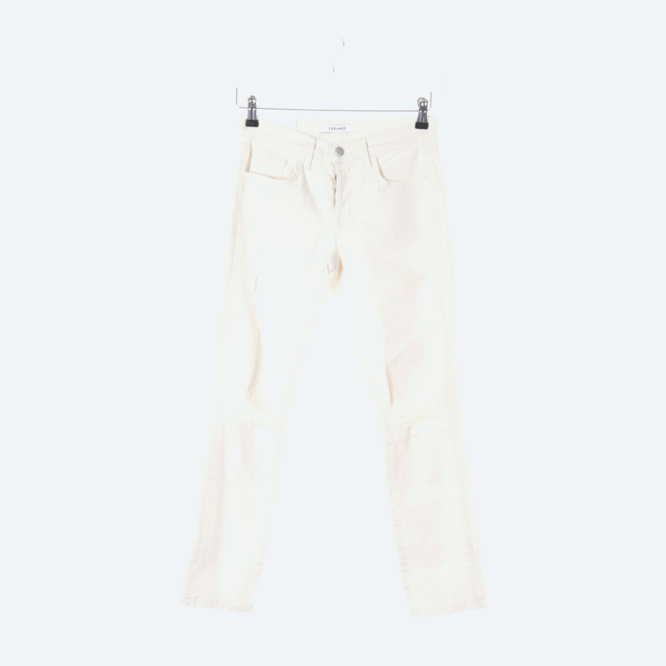 Image 1 of Jeans Slim Fit W23 Cream in color White | Vite EnVogue