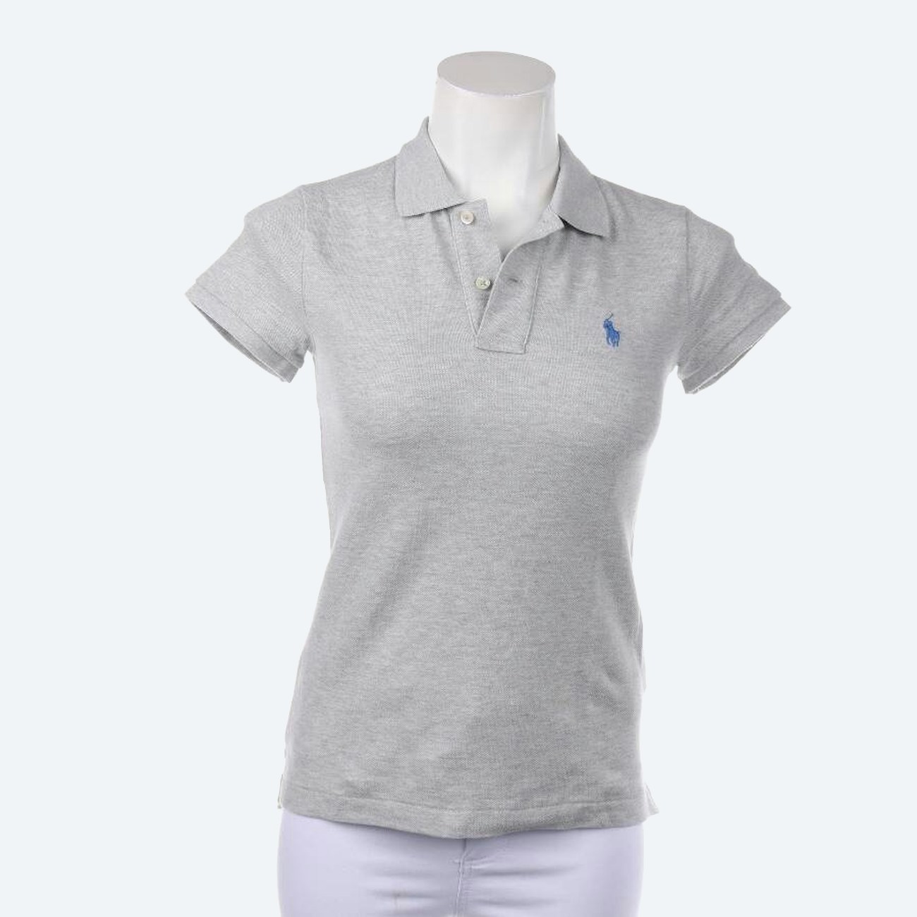 Image 1 of Polo Shirt XS Light Gray in color Gray | Vite EnVogue