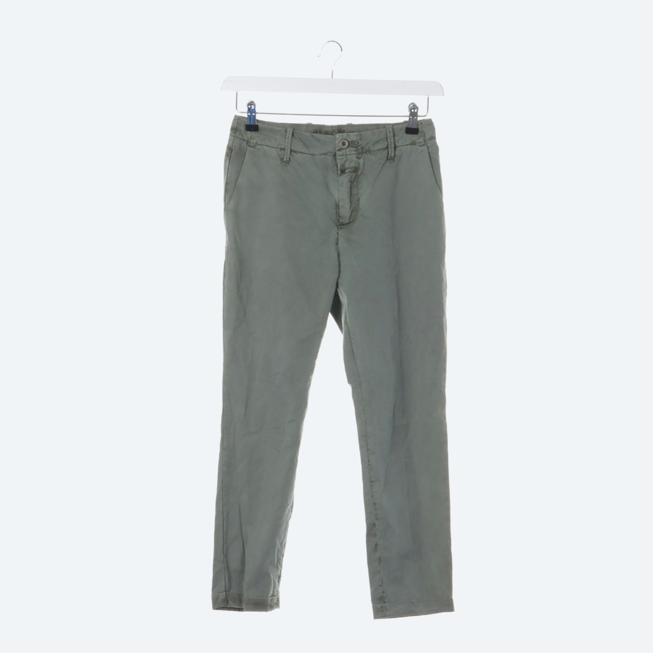 Image 1 of Trousers W24 Green in color Green | Vite EnVogue