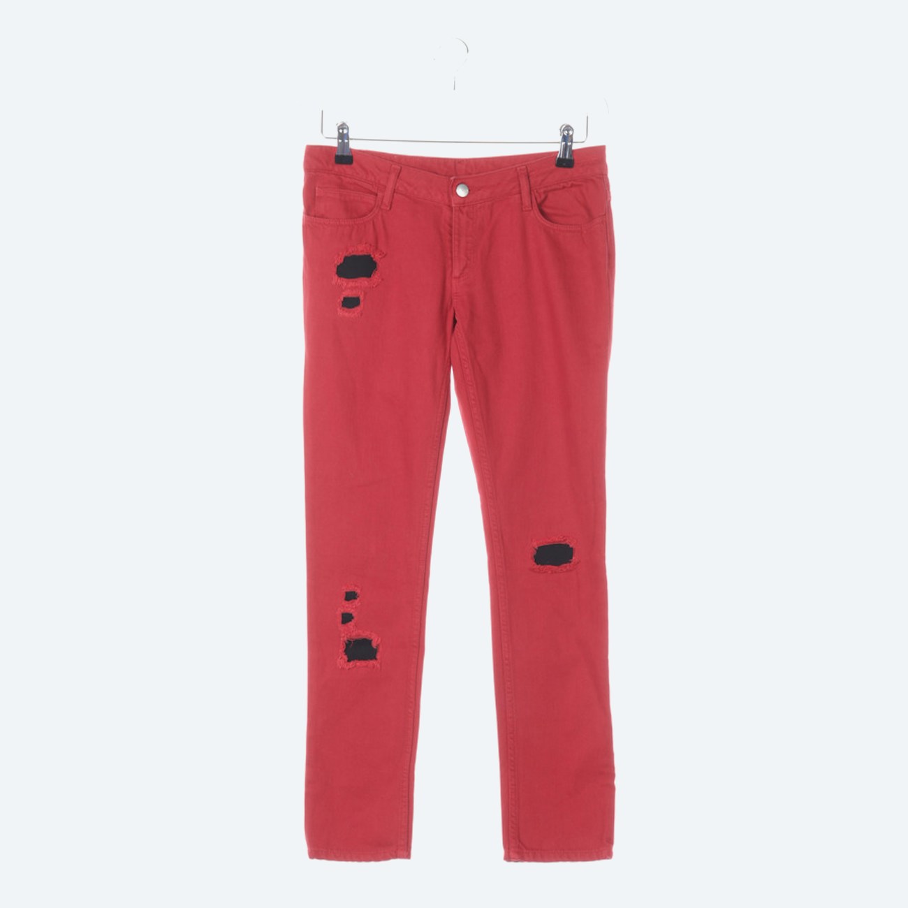 Image 1 of Jeans Slim Fit W26 Red in color Red | Vite EnVogue