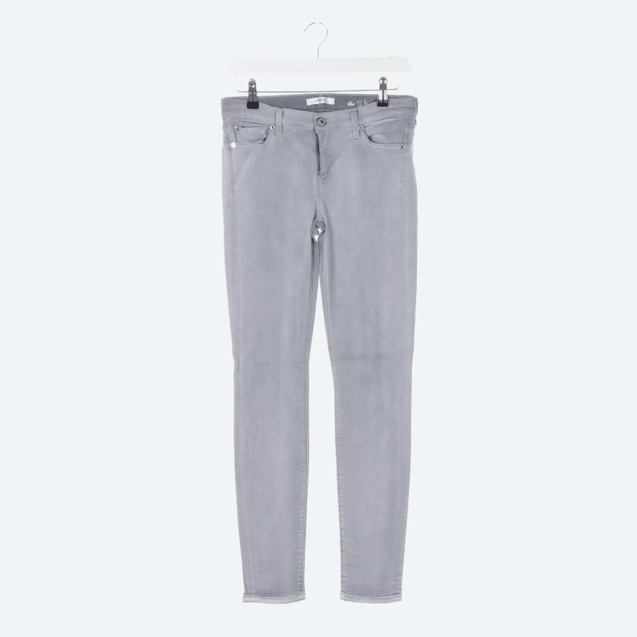 Image 1 of Jeans Skinny W29 Light Gray in color Gray | Vite EnVogue