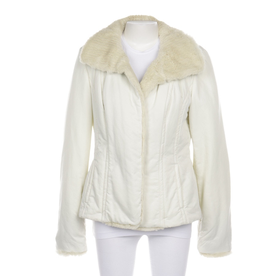 Image 1 of Between-seasons Jacket 42 Cream in color White | Vite EnVogue