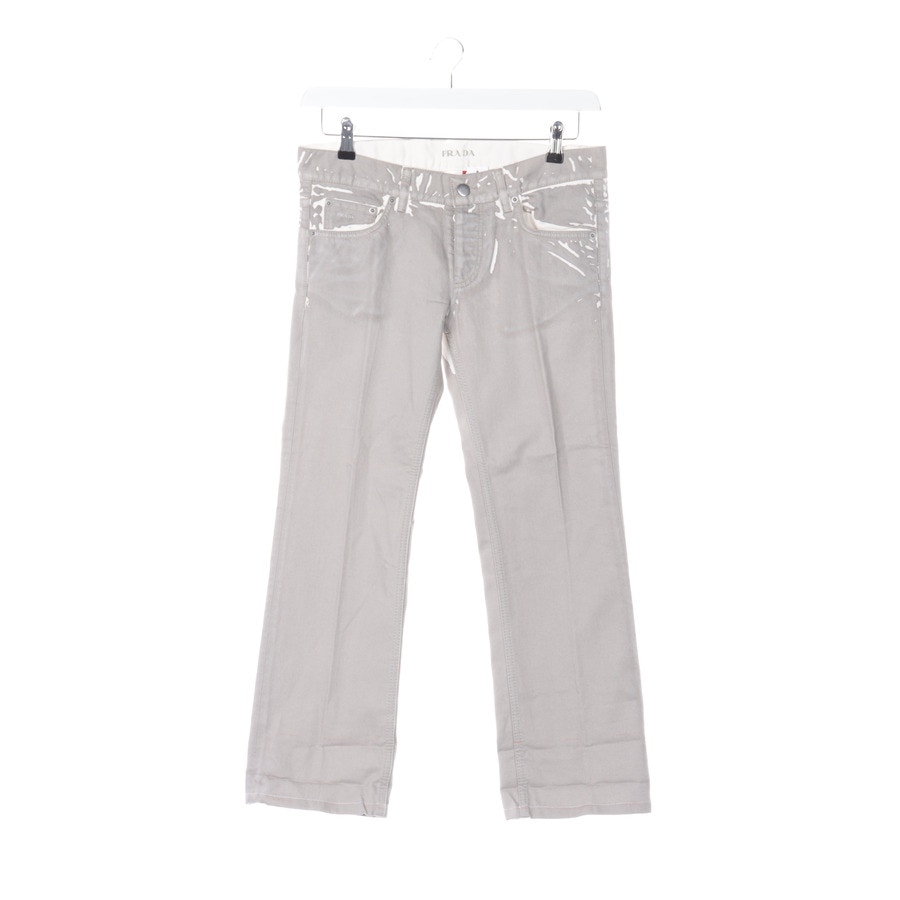 Image 1 of Jeans Straight Fit W26 Lightgray in color Gray | Vite EnVogue