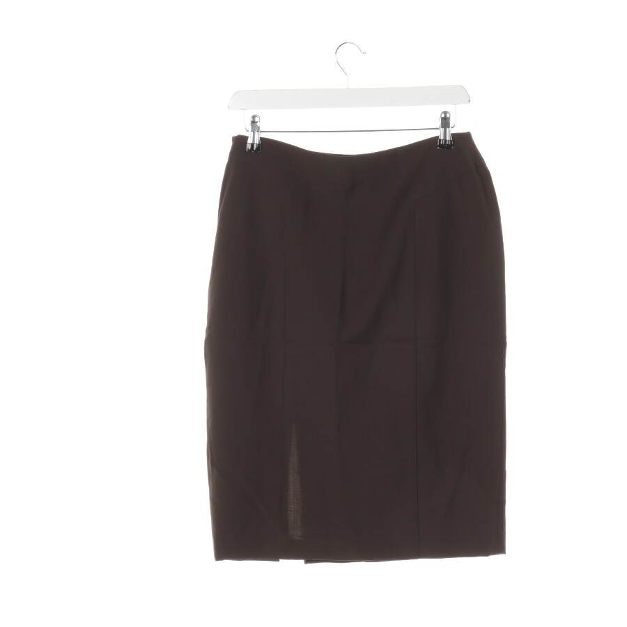 Image 2 of Skirt 38 Mahogany Brown in color Brown | Vite EnVogue