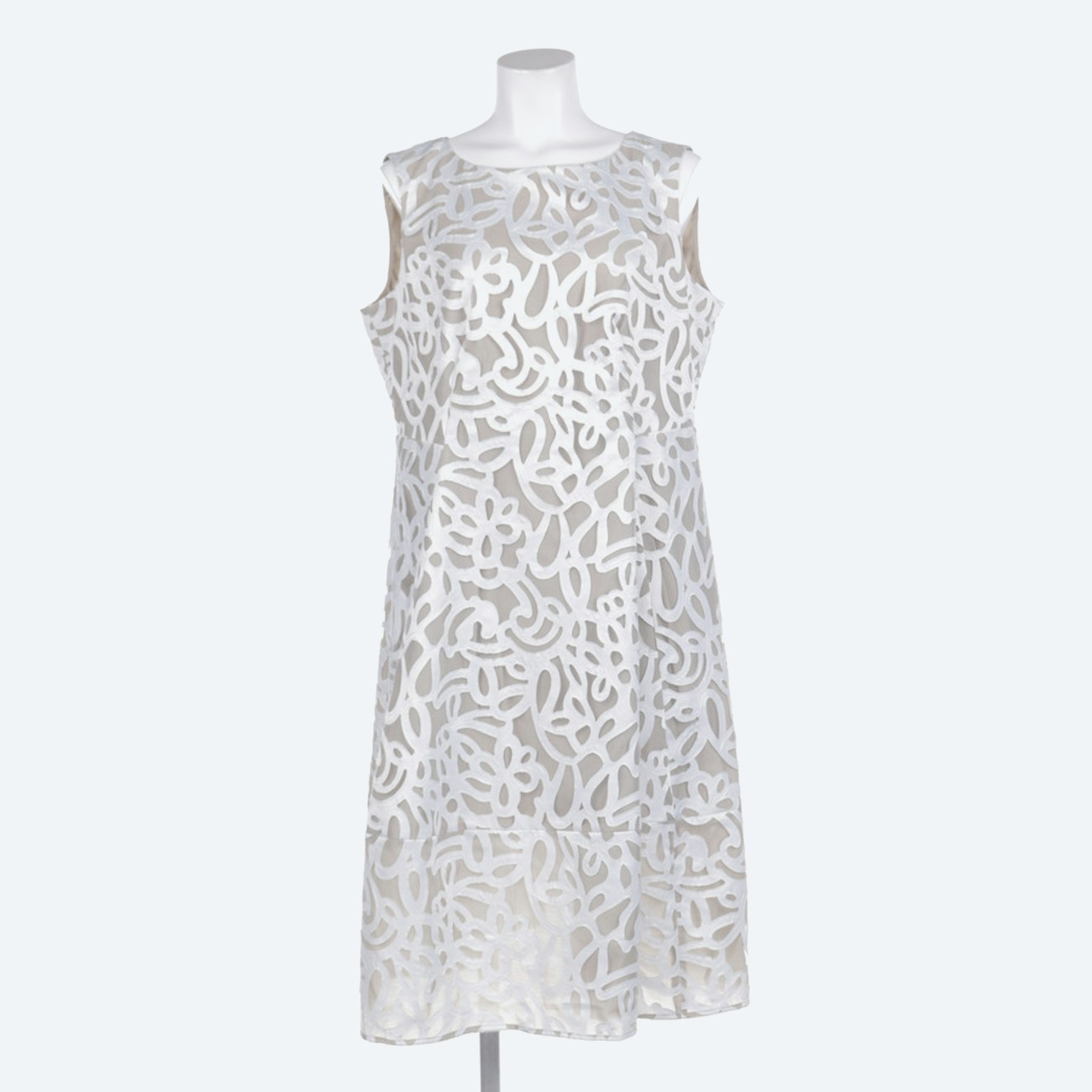 Image 1 of Dress 46 Beige in color White | Vite EnVogue