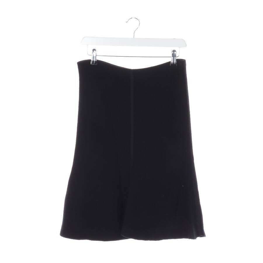 Image 1 of Wool Skirt 38 Black in color Black | Vite EnVogue