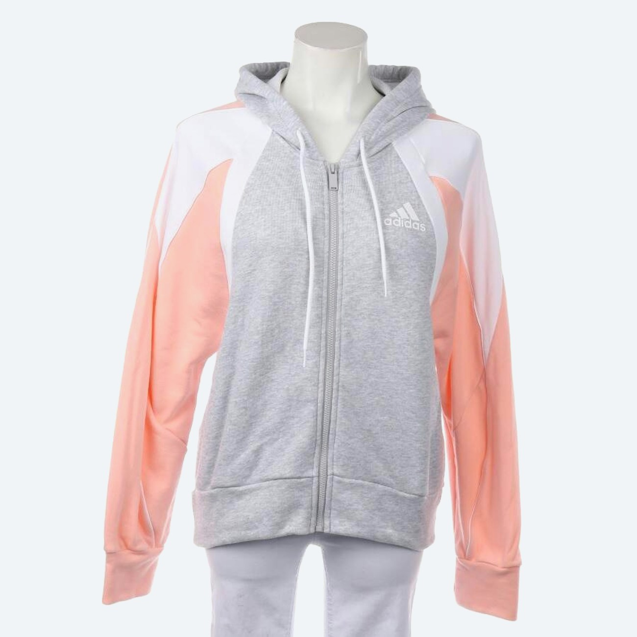 Image 1 of Sweat Jacket S Lightgray in color Gray | Vite EnVogue