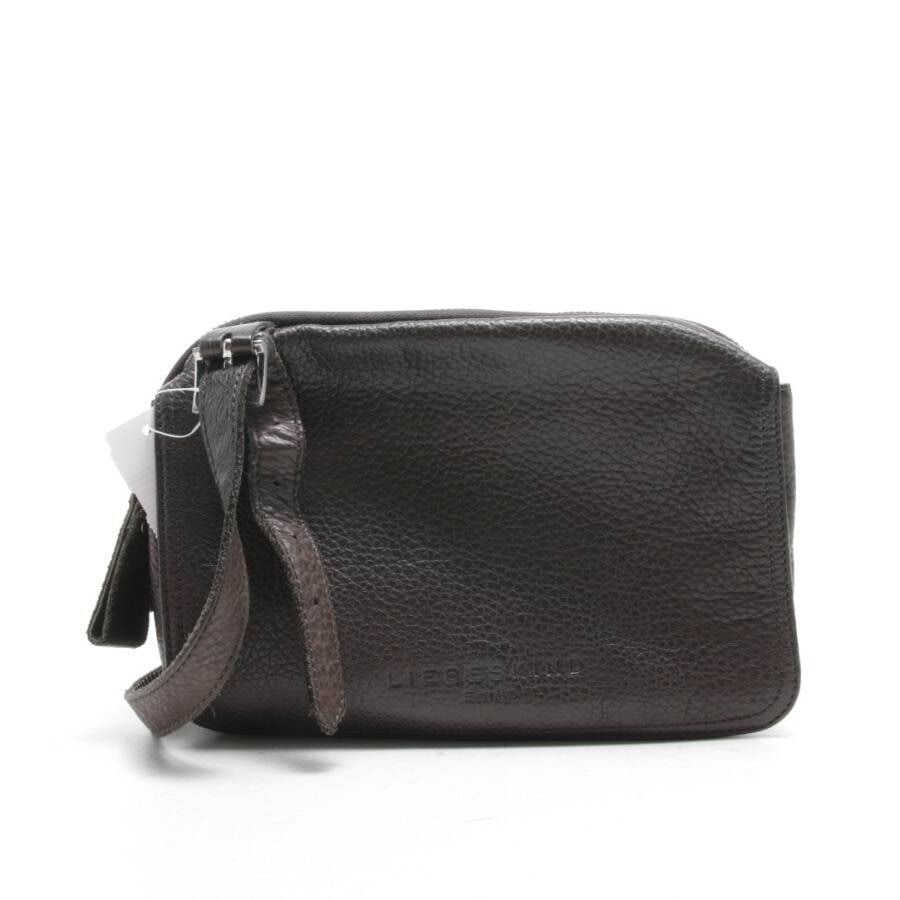 Image 1 of Shoulder Bag Dark brown in color Brown | Vite EnVogue