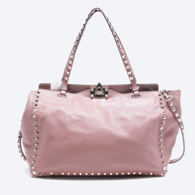 Image 2 of Rockstud Shopper Pink in color Pink | Vite EnVogue