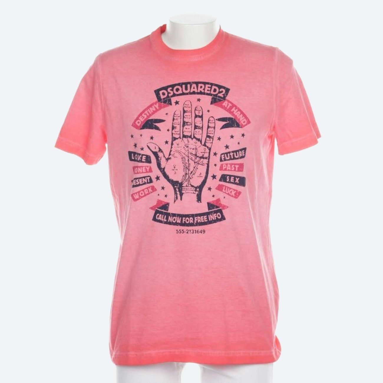 Image 1 of T-Shirt XL Pastel red in color Red | Vite EnVogue