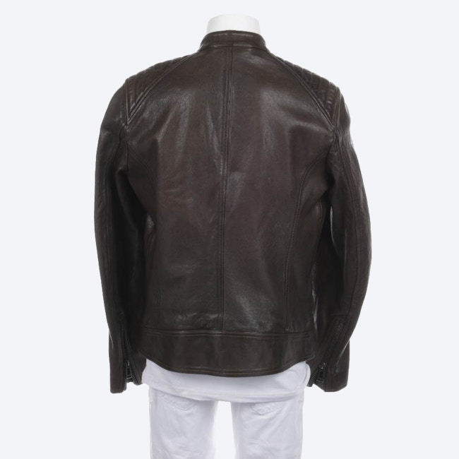 Image 2 of Leather Jacket 40 Brown in color Brown | Vite EnVogue