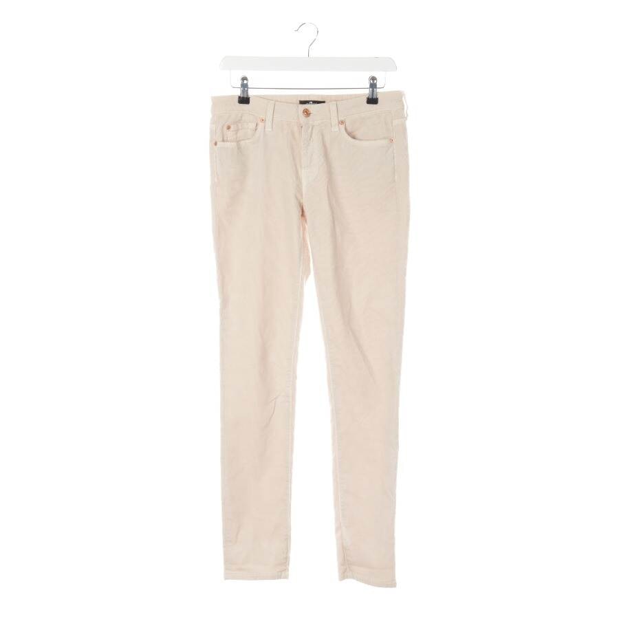 Image 1 of Corduroy Pants W28 Beige in color White | Vite EnVogue