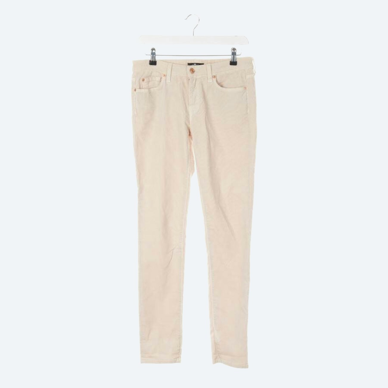 Image 1 of Corduroy Pants W28 Beige in color White | Vite EnVogue