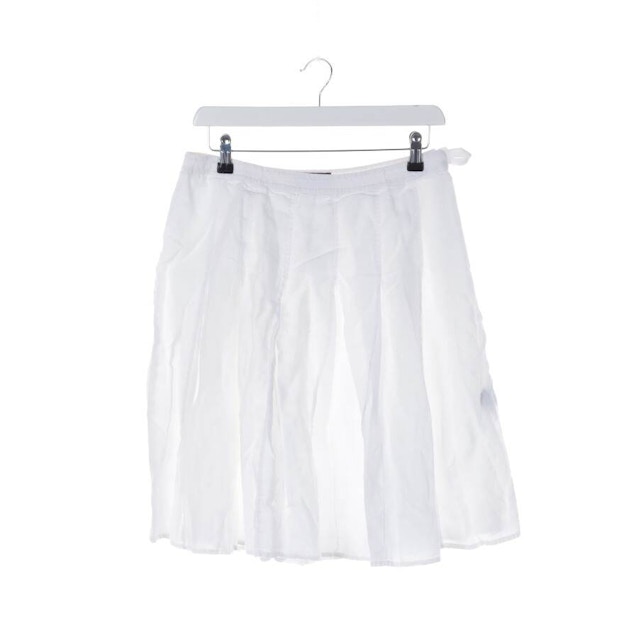 Image 1 of Linen Skirt 34 White | Vite EnVogue